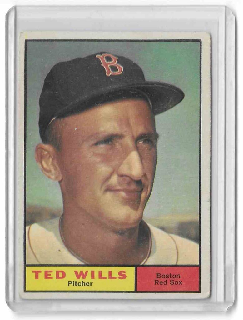 1961 Topps 548 Ted Wills